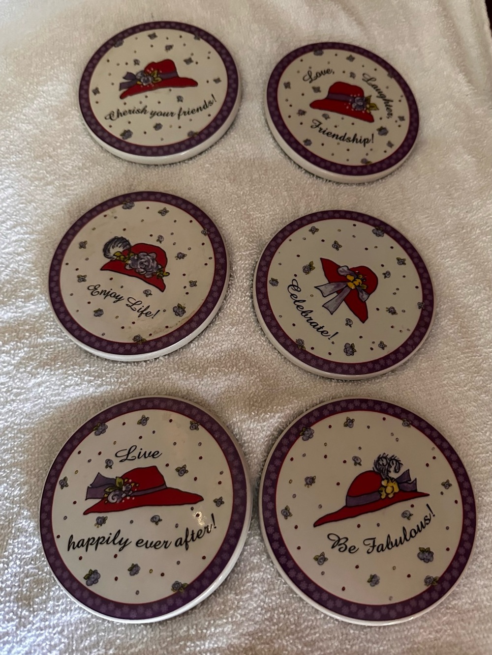 Unique Santa Barbara Ceramics Coasters